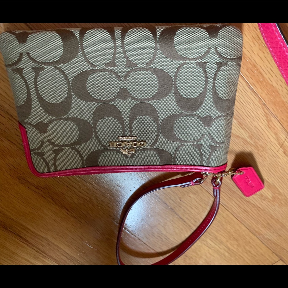 Coach wristlet